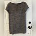 Zara Dresses | 3/$20 Zara Woman Gray Textured Dress | Color: Black/Gray | Size: S