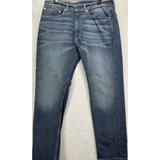Levi's Jeans | Levis 505 Jeans Mens 34x30 Blue Distressed Regular Fit Straight Leg Denim Pants | Color: Blue | Size: 34