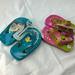 Disney Shoes | Little Mermaid And Lizzy Mcguire Kids Sandals | Color: Blue/Pink | Size: 5.5bb