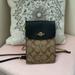 Coach Bags | Coach Cell Phone Cross Body Purse | Color: Black/Tan | Size: Os