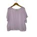 Anthropologie Tops | Anthropologie Saturday Sunday Lavender Silk Top | Color: Purple | Size: M
