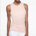 Athleta Tops | Athleta Threadlight Twist Ruched Tank Top Pink Womens Xs Active Lounge | Color: Pink | Size: Xs
