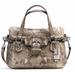 Coach Bags | Coach Campbell Exotic Leather Small Flap Satchel Bag Gray | Color: Brown/Tan | Size: Medium