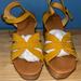American Eagle Outfitters Shoes | American Eagle Outfitters Nwot/Yellow Clog Sandals Size 8 | Color: Yellow | Size: 8