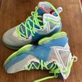 Nike Shoes | Nike Lebron James 19 Mens Basketball Shoes Sneakers Boots Us 8 | Color: Blue/Green | Size: 8