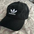 Adidas Accessories | Black Adidas Hat With Adjustable Strap And Relaxed Fit | Color: Black | Size: Os