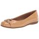 Trotters Women's Sizzle Signature Ballet Flat, Nude Patent, 6 X-wide