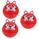 UPKOCH 3 Pcs Fitness Ball Sports Bouncy Balls Bouncing Ball Toy Jumping Hopping Ball Kids Exercise Ball Planet Bouncy Balls Pool Party Supplies Jumping Toys for Kids Bounce Jump Ball Baby