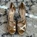 Kate Spade Shoes | Kate Spade New York Gold Heels | Color: Gold | Size: 9.5