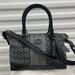 Coach Bags | Coach Stripe Signature Black Tassel Legacy Molly Carryall 2way Satchel 21154 | Color: Black/Silver | Size: Os