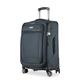 Ricardo Beverly Hills Avalon Softside Carry-On Luggage Made with Sustainable 100% Recycled PET (rPET), Lightweight, Eco-Friendly Travel, Expandable, Dual Spinner Wheels, 20-inch, Storm Blue, Carry-On