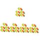 ibasenice 50 Pcs Fruit and Vegetable Model Decorate Cabbage Carrots Wall Decorations Road Vegetables Tiny Vegetable Model Prop Landscape Vegetable Ornament Resin Mini House