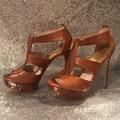 Michael Kors Shoes | Michael Kors Pumps | Color: Brown/Tan | Size: 8
