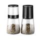 Salt Pepper Grinder Set,Salt and Pepper Shakers for Professional Chef,Ceramic Spice Grinders with Easy Adjustable Coarseness Pepper