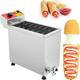 Corn Dog Fryer Commercial Cheese Hot Dog Sticks Maker Machine Electric Fryers for Kitchen Restaurant Snack Bar Canteen Home