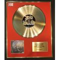 D12/Cd Gold Disc Record Limited Edition/WORLD