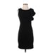Banana Republic Casual Dress - Bodycon: Black Solid Dresses - Women's Size 00
