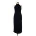 Badgley Mischka Cocktail Dress: Blue Dresses - Women's Size 16