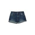 Arizona Jean Company Denim Shorts - Mid/Reg Rise: Blue Bottoms - Women's Size 11