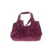 Coach Leather Shoulder Bag: Purple Solid Bags