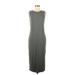 Athleta Active Dress - Sheath: Gray Solid Activewear - Women's Size Medium