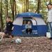 6-person camping tent sets up in 60 seconds, rainproof and windproof, suitable for family camping and hiking - N/A