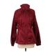 Athleta Jacket: Burgundy Solid Jackets & Outerwear - Women's Size X-Small