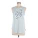 Lululemon Athletica Active Tank Top: Blue Activewear - Women's Size 8