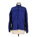 Sporto Windbreaker Jacket: Blue Jackets & Outerwear - Women's Size Small