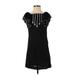 BCBGMAXAZRIA Casual Dress: Black Dresses - Women's Size X-Small