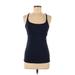Lululemon Athletica Active Tank Top: Blue Activewear - Women's Size 6