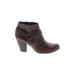 B O C Born Concepts Ankle Boots: Burgundy Shoes - Women's Size 10