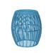 Bay Isle Home™ Joao Round 16" Outdoor Side Table Wicker/Rattan in Blue | 18 H x 16 W x 16 D in | Wayfair 7110ED8E491B4A6F93BD022310518B97