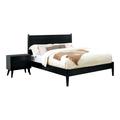 Enitial Lab Stamey 2 Piece Bedroom Set Wood in Black | California King | Wayfair IDF-7386BK-CK-2PC