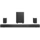 HISENSE AX5125H 5.1.2 Wireless Sound Bar with DTS Virtual:X & Dolby Atmos - Black, Black
