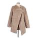 BB Dakota Faux Fur Jacket: Tan Jackets & Outerwear - Women's Size X-Small