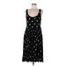 Torrid Casual Dress - Midi: Black Polka Dots Dresses - Women's Size Medium Plus