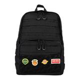 Jungle Logo Patch Zip-up Backpack