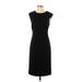 Banana Republic Casual Dress - Bodycon: Black Solid Dresses - Women's Size 4