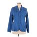 Eileen Fisher Blazer Jacket: Blue Jackets & Outerwear - Women's Size X-Large