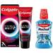 Colgate Visible White O2 Teeth Whitening Toothpaste Peppermint Sparkle 50g Active Oxygen Technology Enamel Safe Teeth Whitening Product & Colgate Plax Peppermint Fresh Mouthwash â€“ 250 ml