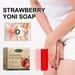 AFUADF Natural Strawberry Flavored Soap Bath Allows You To Enjoy The Care Of Natural Ingredients While Leaving A Long-lasting Fresh Fruit Aroma After Bathing Skin Brightening Soap