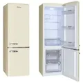 Amica KGCR 387100 B Kühl- und Gefrierkombination Freistehend 244 l Beige