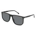 Carrera 329/S Herren-Sonnenbrille Vollrand Achteckig Acetat-Gestell, schwarz