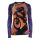 21Grams Women's Downhill Jersey Long Sleeve Mountain Bike MTB Road Bike Cycling Black Pink Blue Camo / Camouflage Bike Breathable Moisture Wicking Quick Dry Sports Camo / Camouflage Clothing Apparel
