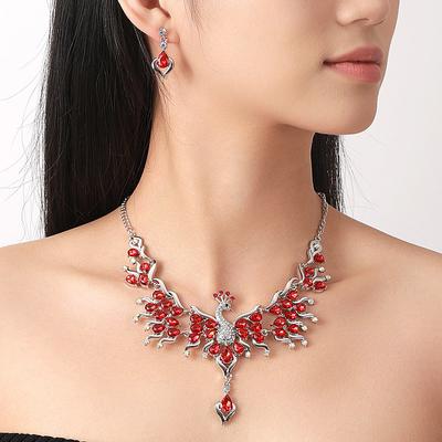 Jewelry Set For Women's Wedding Party Evening Gift Alloy Geometrical
