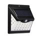 1pc Solar Motion Sensor Light 40LED Outdoor Solar Light Waterproof for Lane Courtyard Garage Porch Wireless Safety Lighting 6500K Pure White Black