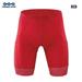 Cycling Shorts Men Blank Black&Grey&Red Gel Pad Summer Bike Shorts Road Racing Compression Reflective Bicycle Knicker SS-RED L(EUR M)