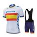 Breathable Anti-UV Summer Team Cycling Jersey Set Sport Mtb Bicycle Jerseys Men s Bike Clothing Maillot Ciclismo Hombre jersey set 1 M