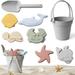 Leylayray Summer Toys ! Children s Toys Parent-Child Sand Digging Shovel Tool Silicone Bucket Beach Toy Set Buy 2 Save 10%